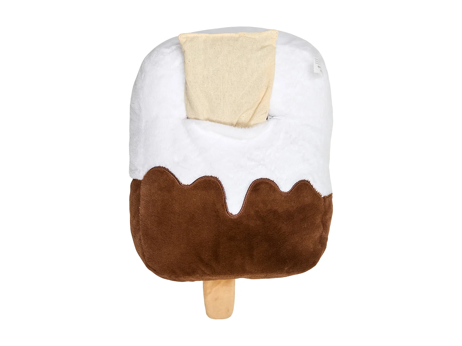 Peluche - THE CONCEPT FACTORY - Glace Kawaii - Micro Ondable - Blanc