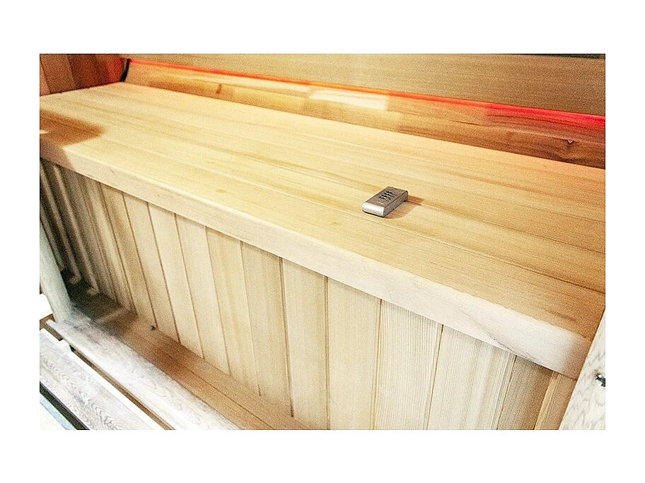 Sauna extérieur en Cèdre rouge Boreal® TRC - Tonneau Barrel 180 * 180