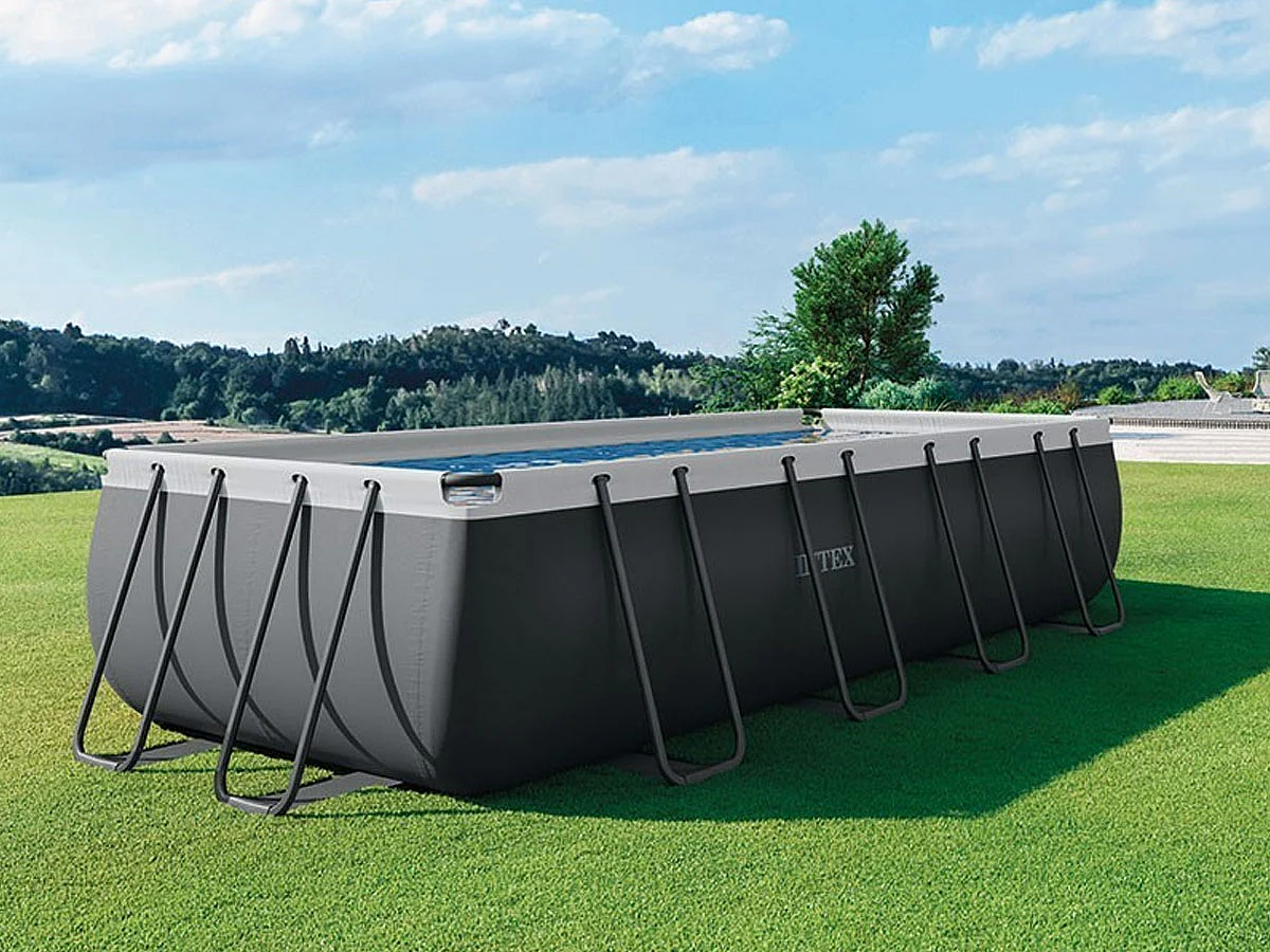 Piscine tubulaire rectangulaire Intex Ultra XTR 5,49 x 2,74 x 1,32 m