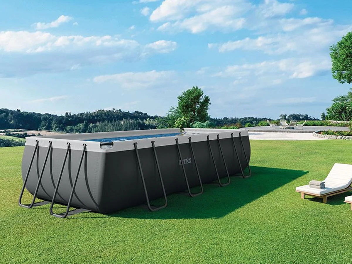 Piscine tubulaire rectangulaire Intex Ultra XTR 5,49 x 2,74 x 1,32 m