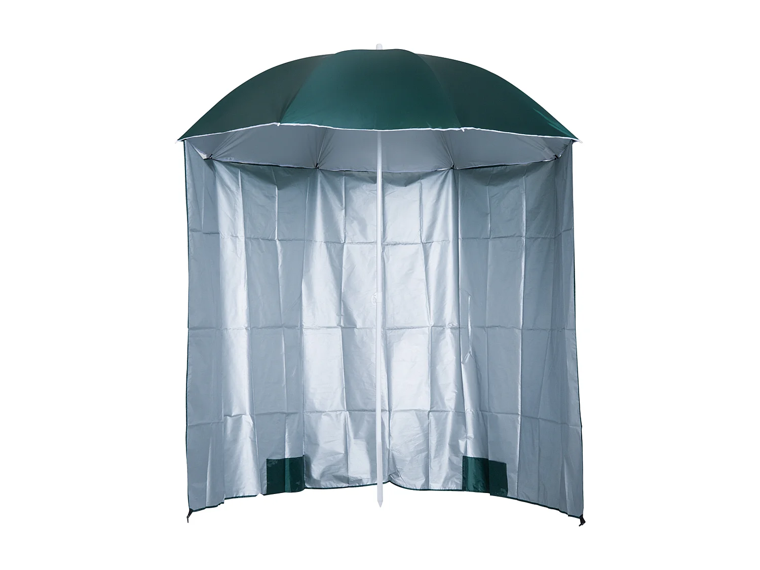 Ombrellone da spiaggia e da giardino 2x2m con tenda parasole