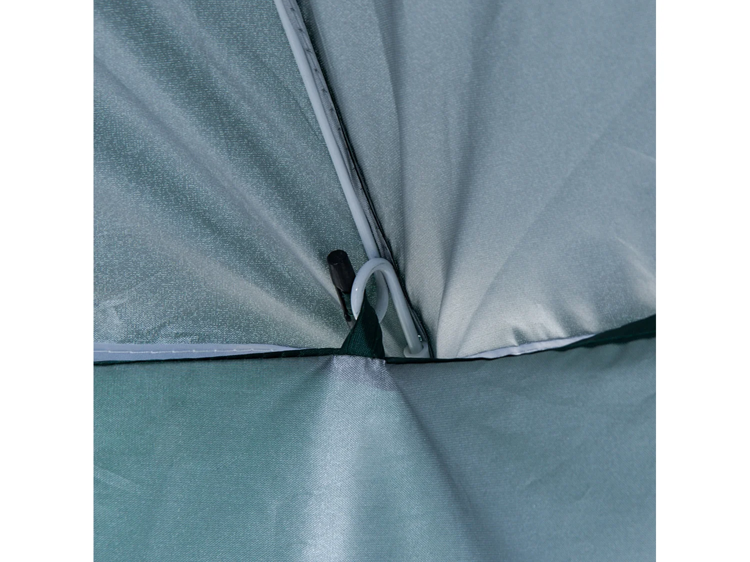 Ombrellone da spiaggia e da giardino 2x2m con tenda parasole