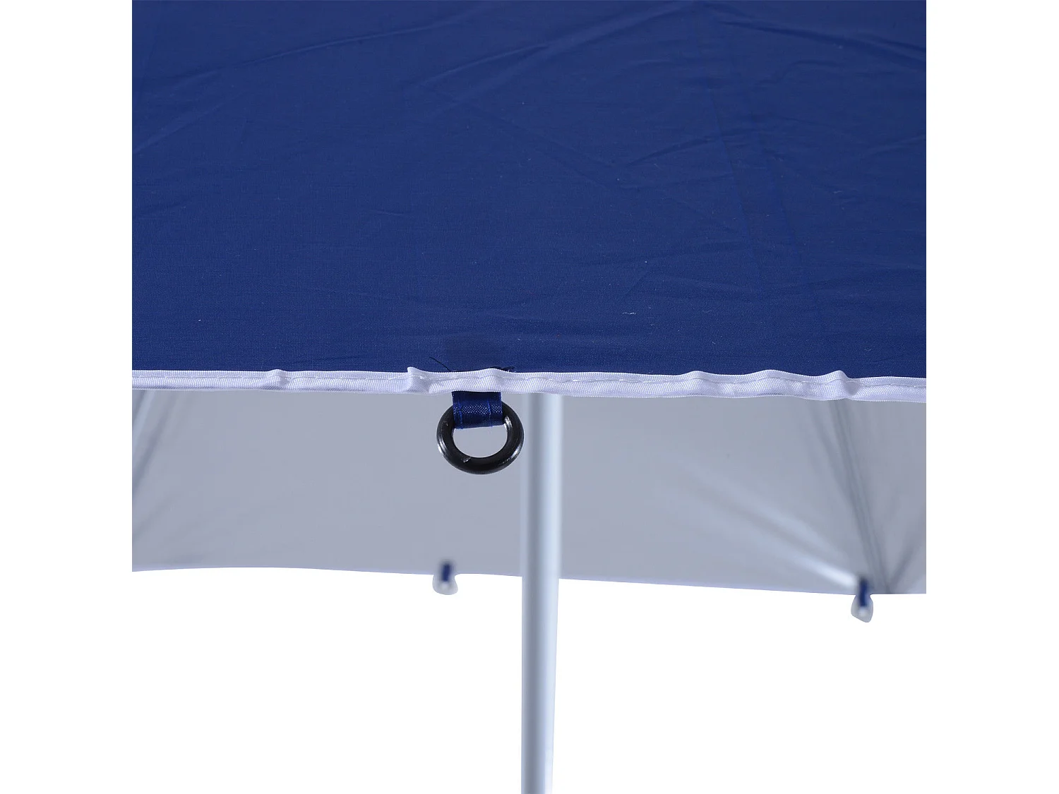 Ombrellone da giardino tenda parasole 2x2.1 m blu