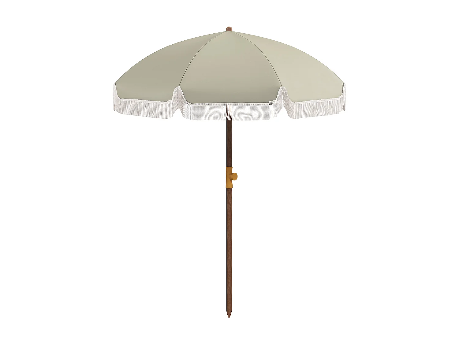 Ombrellone mare con protezione uv40+ e borsa di trasporto verde