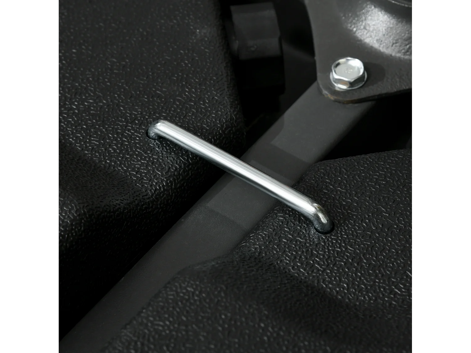 Base per ombrellone 4 pezzi stabile in hdpe nero