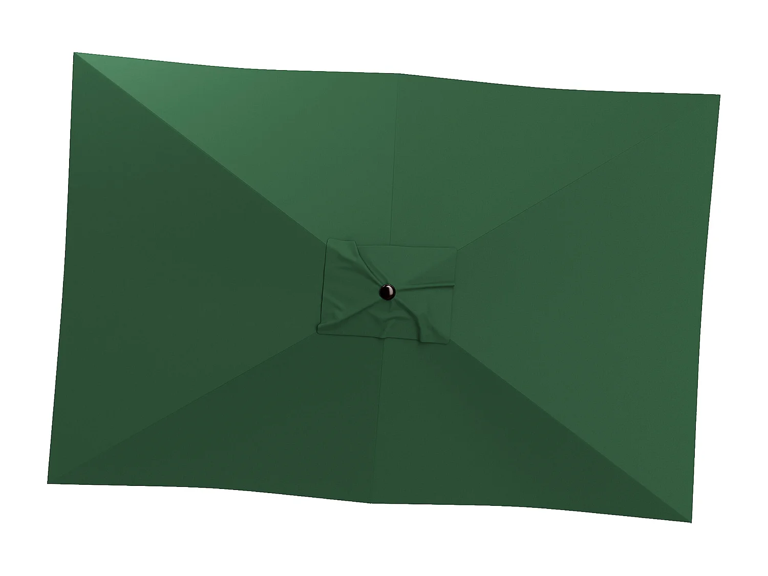 Telo di ricambio per ombrellone 3x2 m e 6 stecche verde