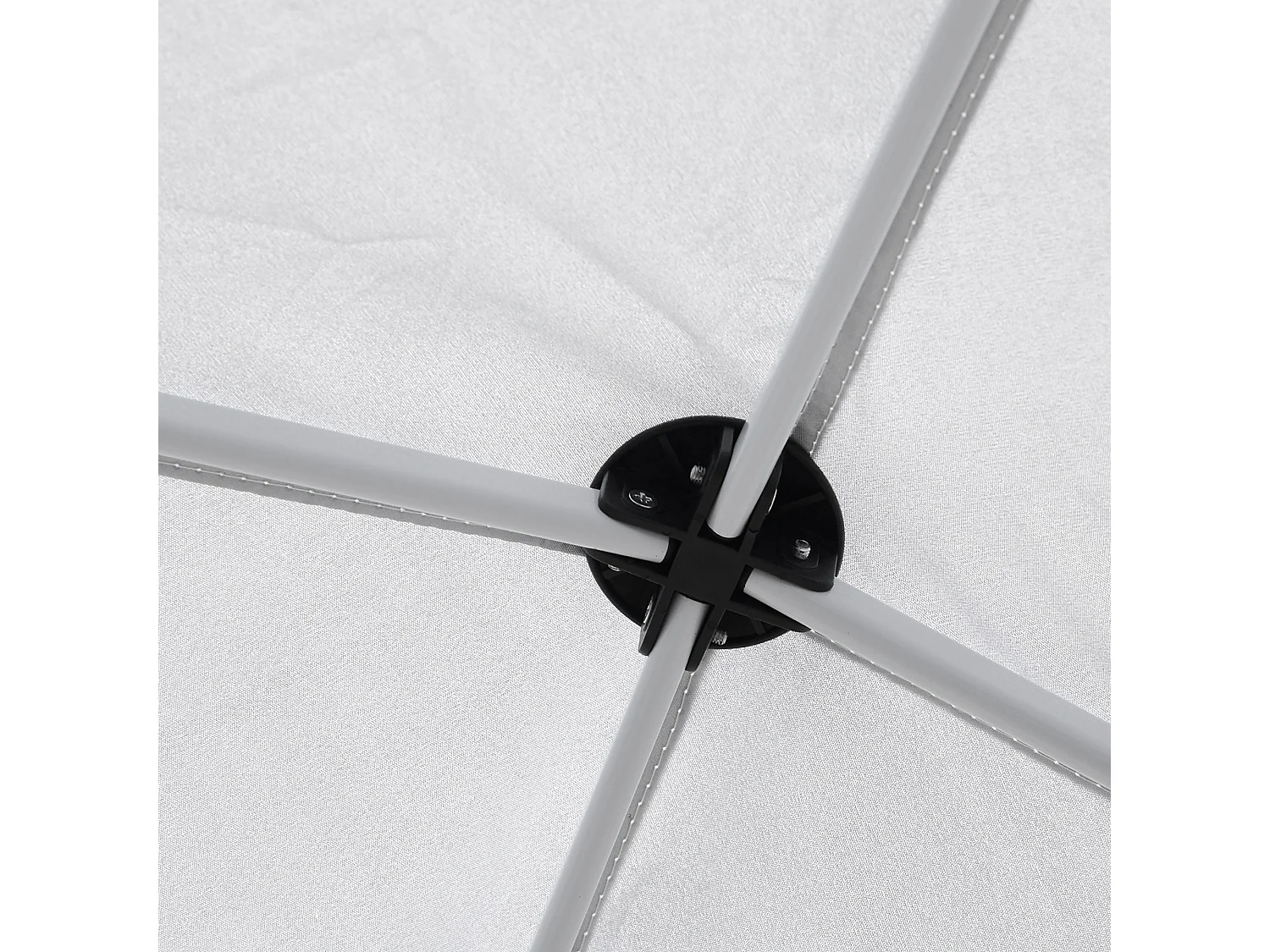 Gazebo pieghevole 2.5 x 2.5m in acciaio e tessuto oxford