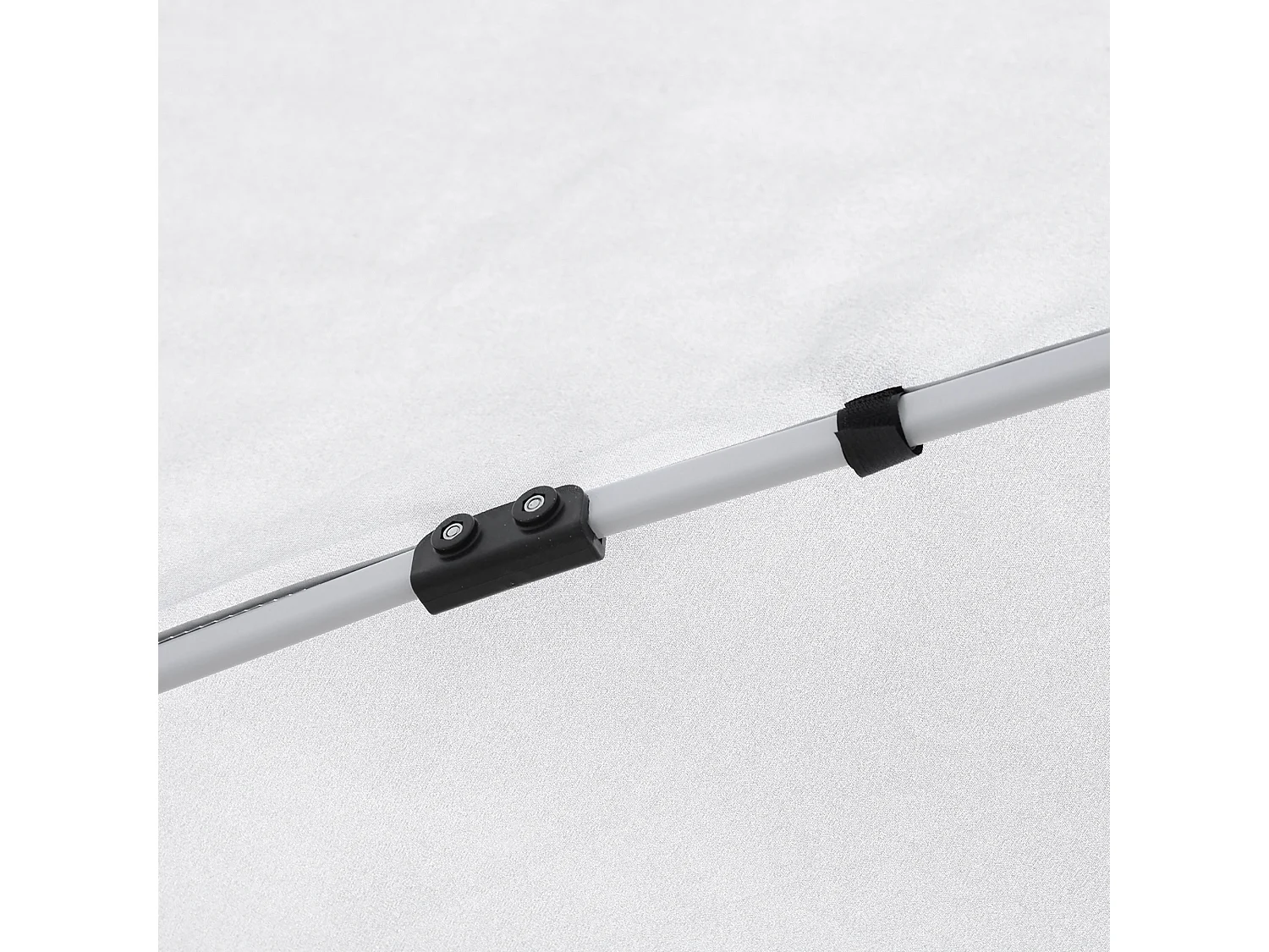 Gazebo pieghevole 2.5 x 2.5m in acciaio e tessuto oxford