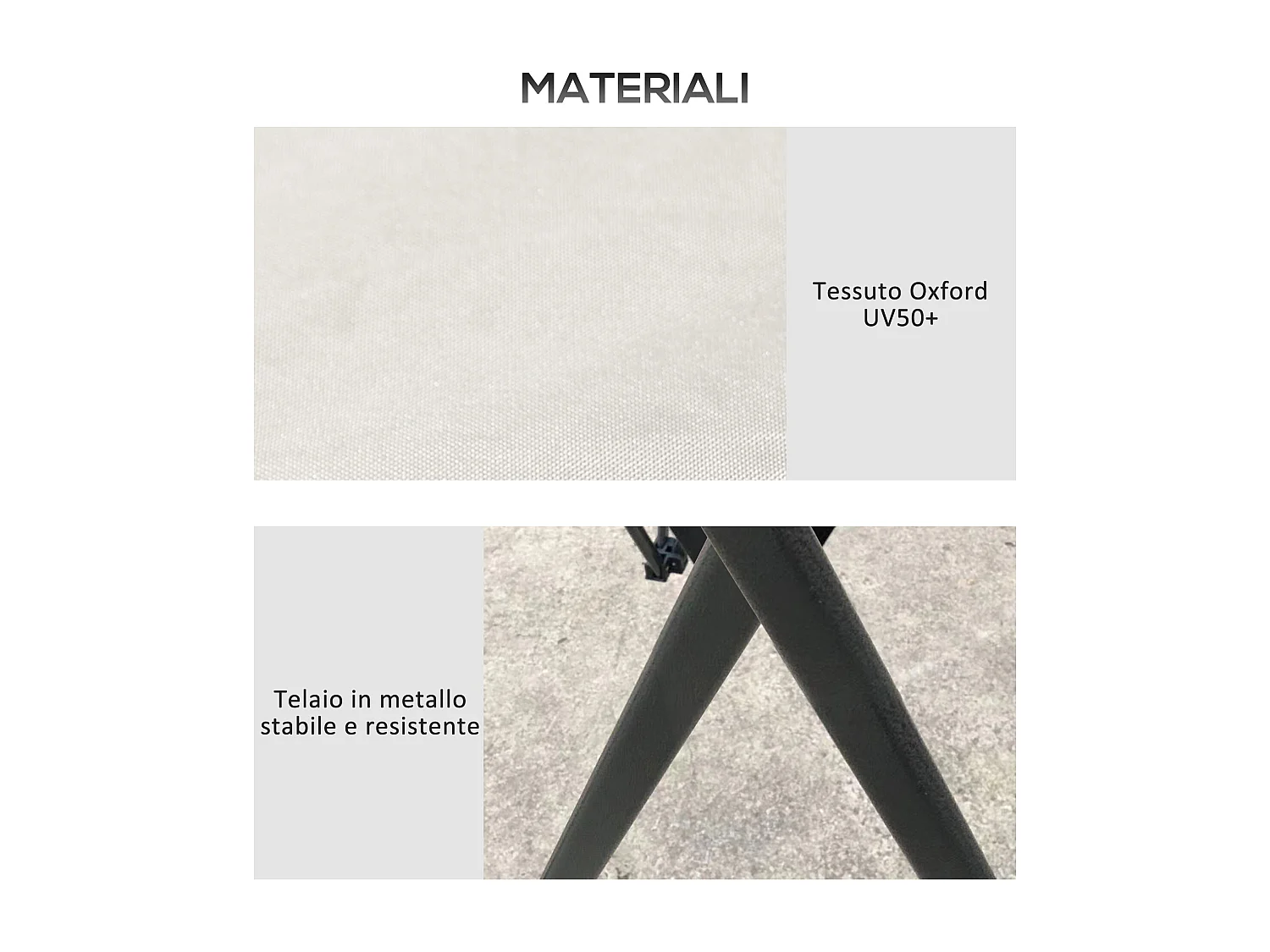 Gazebo pieghevole 4x4 con fori di drenaggio e zanzariere bianco crema