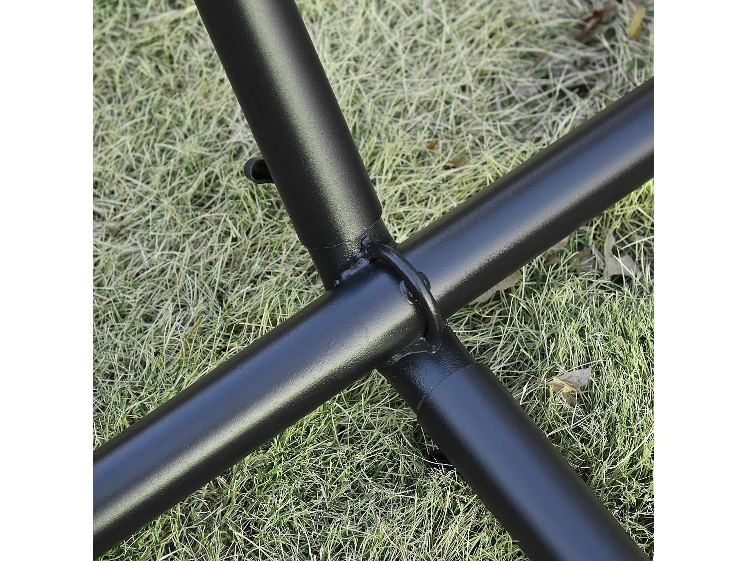 Amaca autoportante con altezza regolabile e borsa di trasporto verde