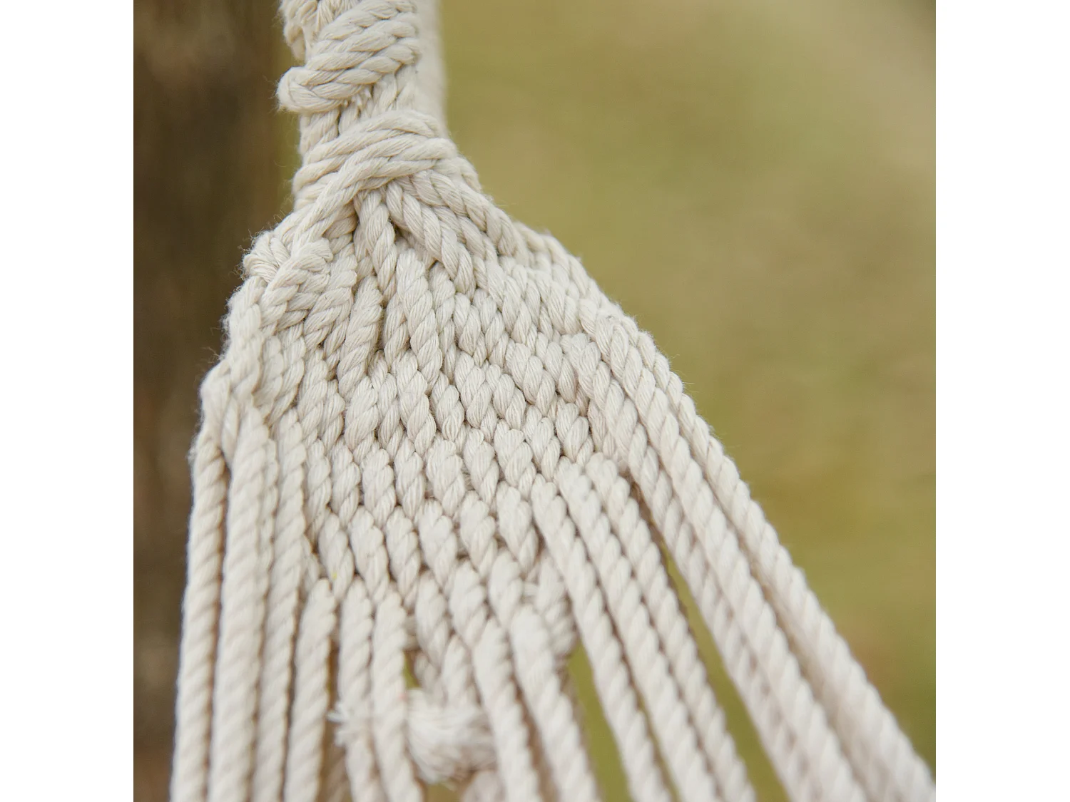 Amaca da giardino large in cotone e poliestere multicolore