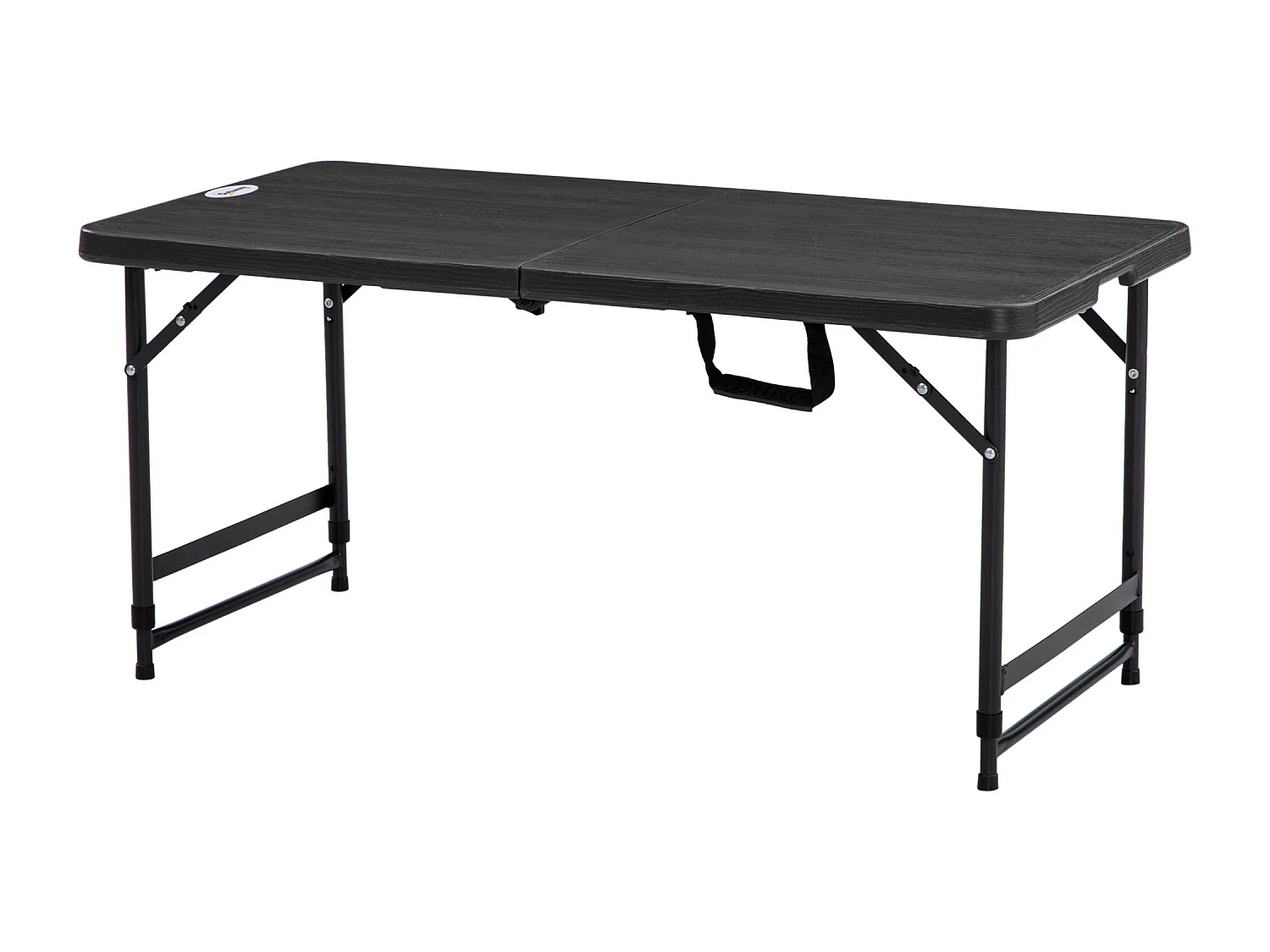 Tavolo da giardino pieghevole 4 persone altezza regolabile