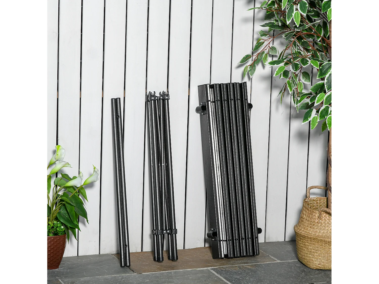 Tavolo da campeggio pieghevole e salvaspazio con borsa da viaggio