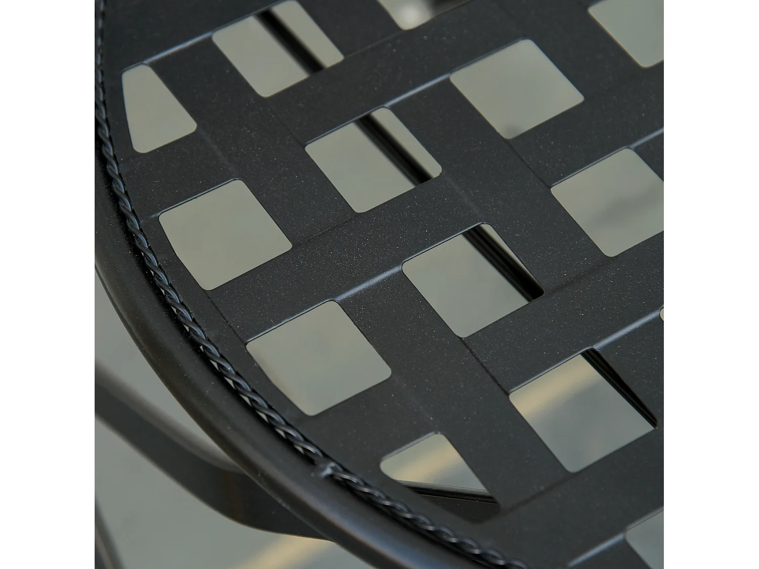 Mobili da giardino set 3 pezzi 2 sedie pieghevoli 1 tavolino