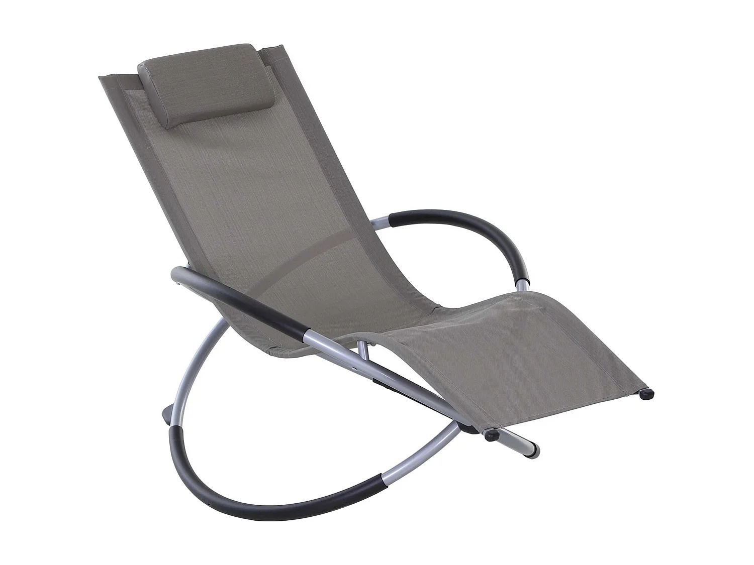 Sedia a Dondolo Design Moderno per Interni ed Esterni in Texteline