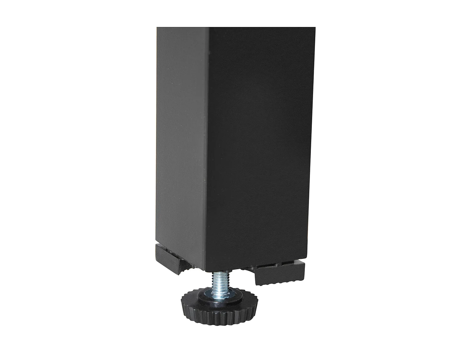 Set 7pz tavolo con sedie da giardino pieghevoli nero