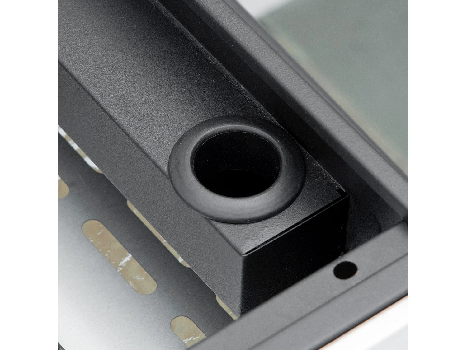 Piastra barbecue a gas da tavolo con 3 bruciatori da 3kw nero