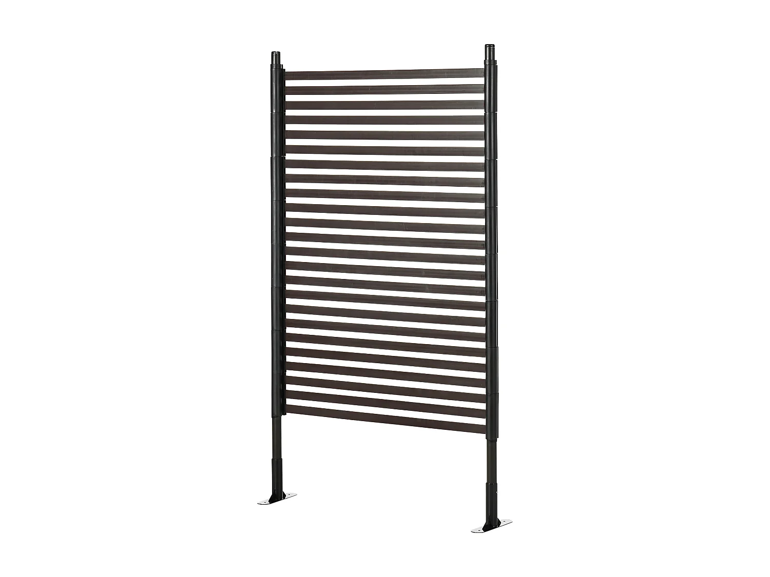 Rencinzione divisorio da giardino modulabile e autoportante marrone