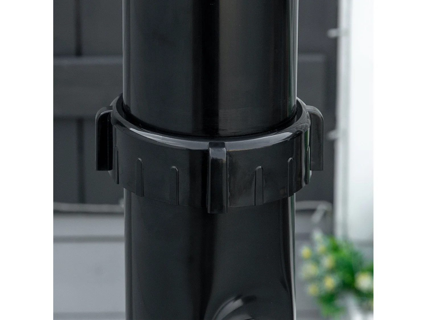 Doccia solare riscaldata 60° con serbatoio 20l e miscelatore