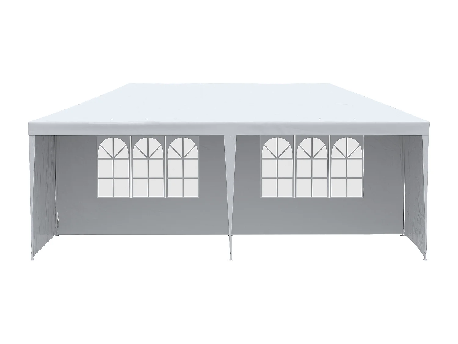 Tendone da giardino pieghevole per feste ed eventi bianco