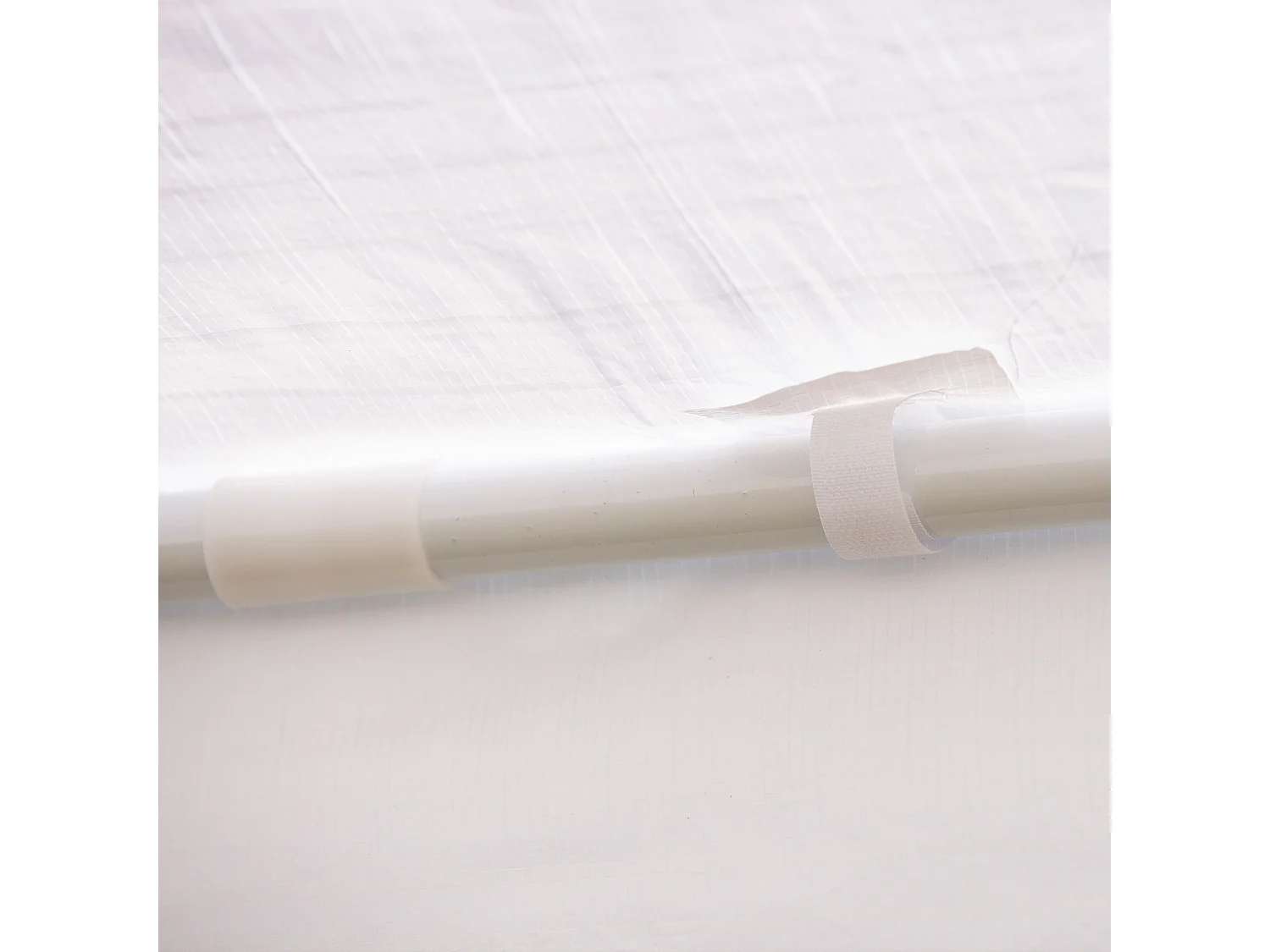 Gazebo da giardino per feste 6x3 m con zanzariere bianco