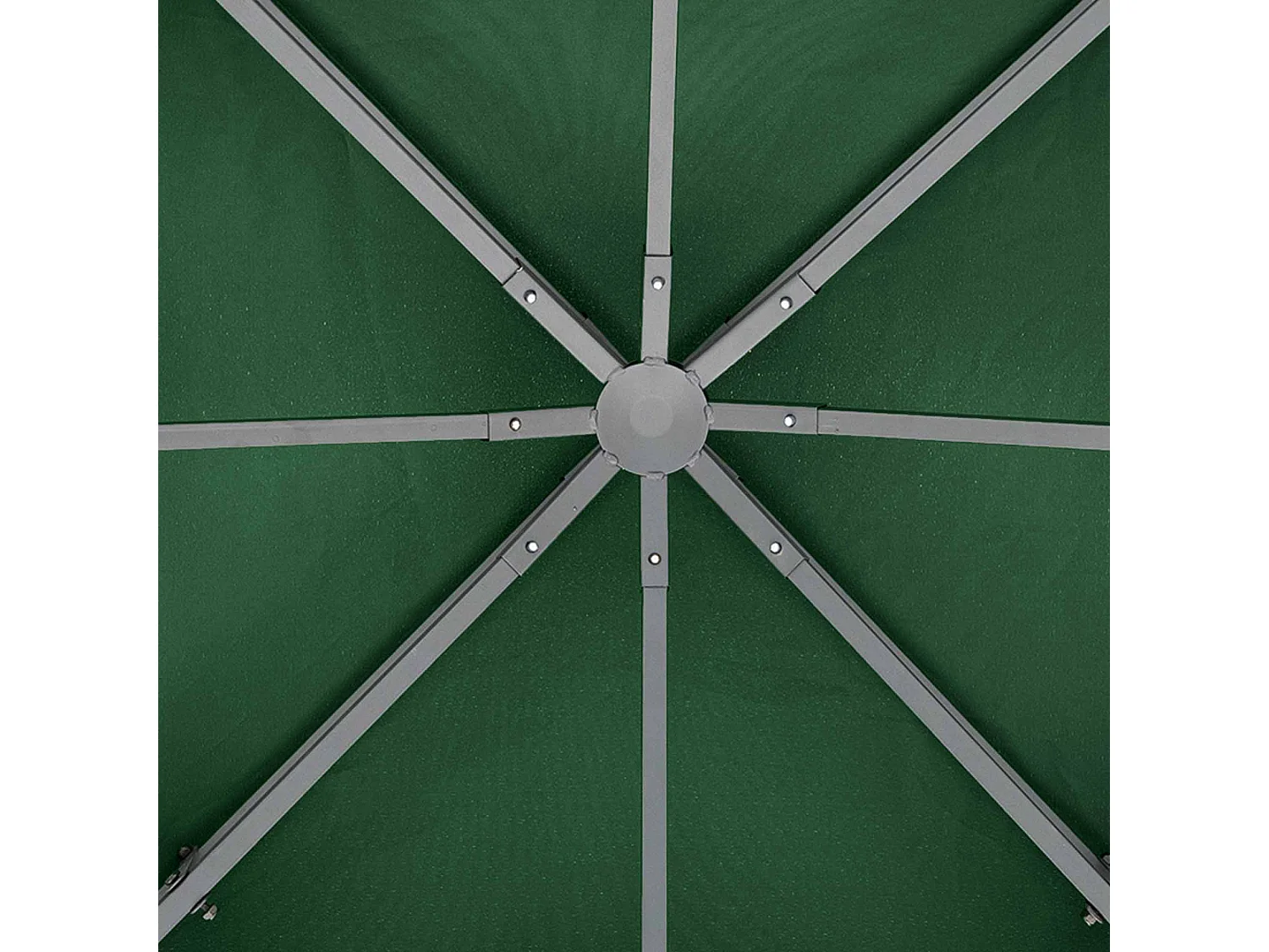 Copertura per gazebo da giardino anti-uv in poliestere 3x3m