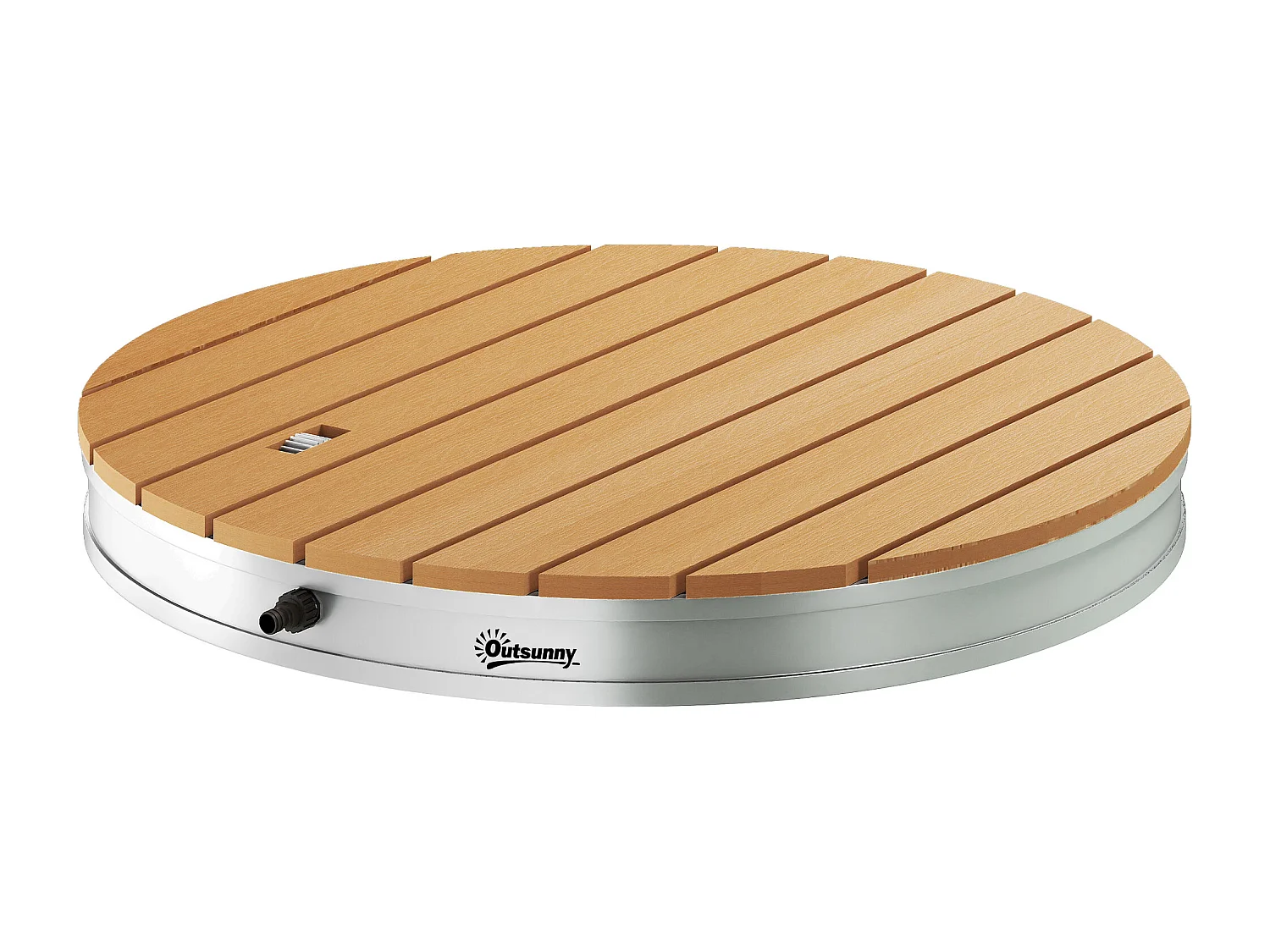 Doccia da giardino portatile altezza 4 m e getti regolabili