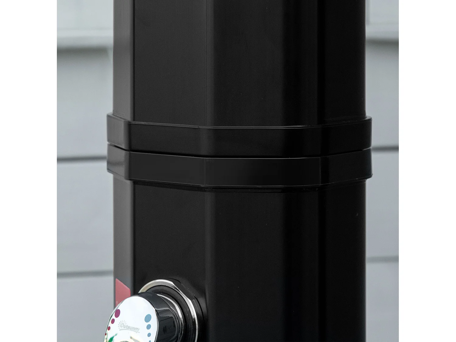 Doccia solare riscaldata 55° con serbatoio 35l e miscelatore