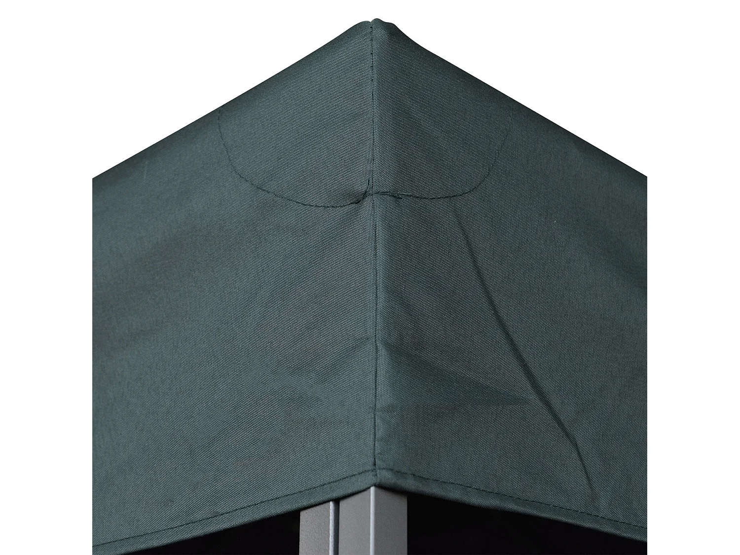 Tetto di ricambio per gazebo 3x3m a 2 livelli grigio scuro