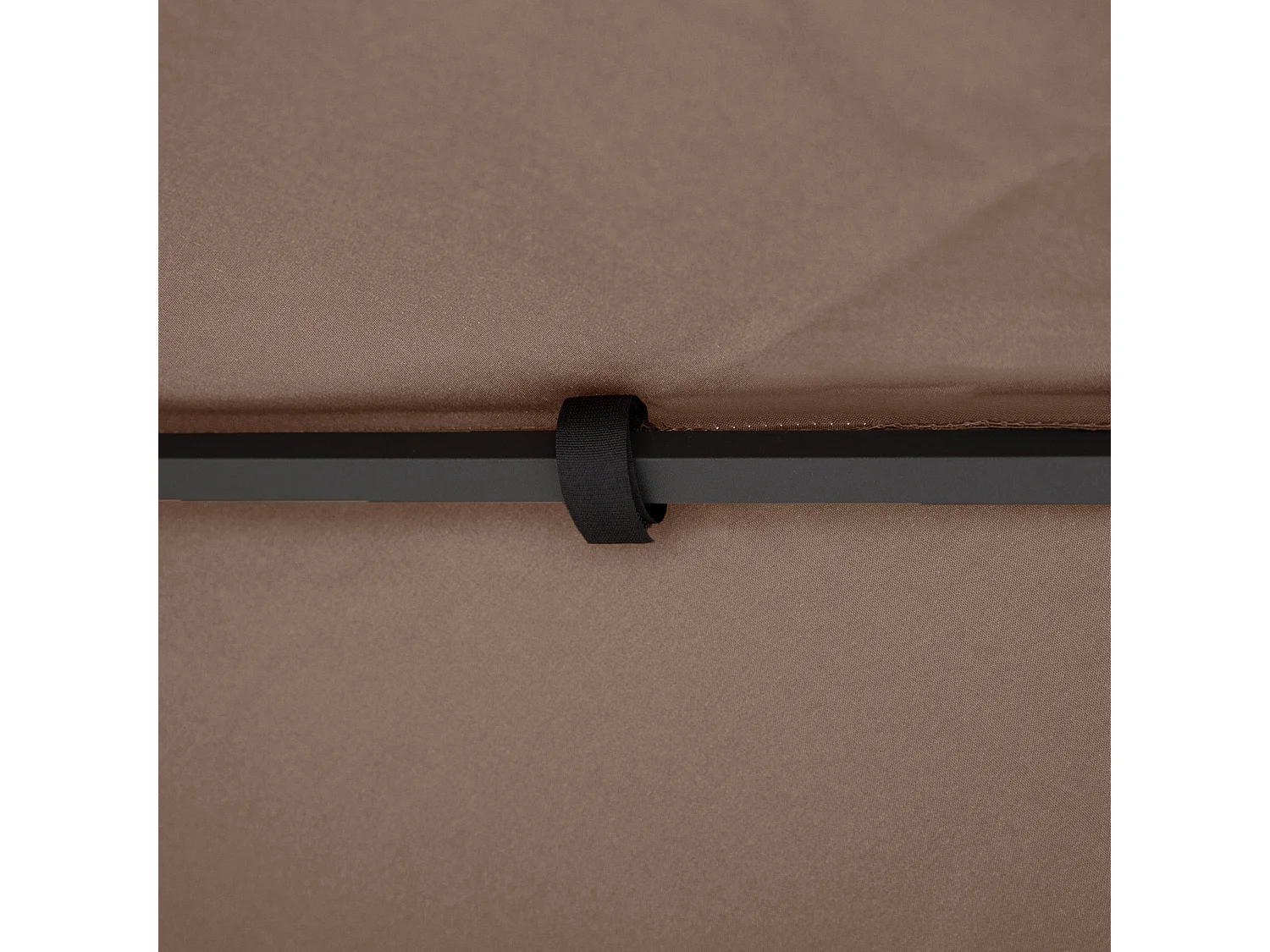 Tetto di ricambio per gazebo 3x3m a 2 livelli, colore caffè