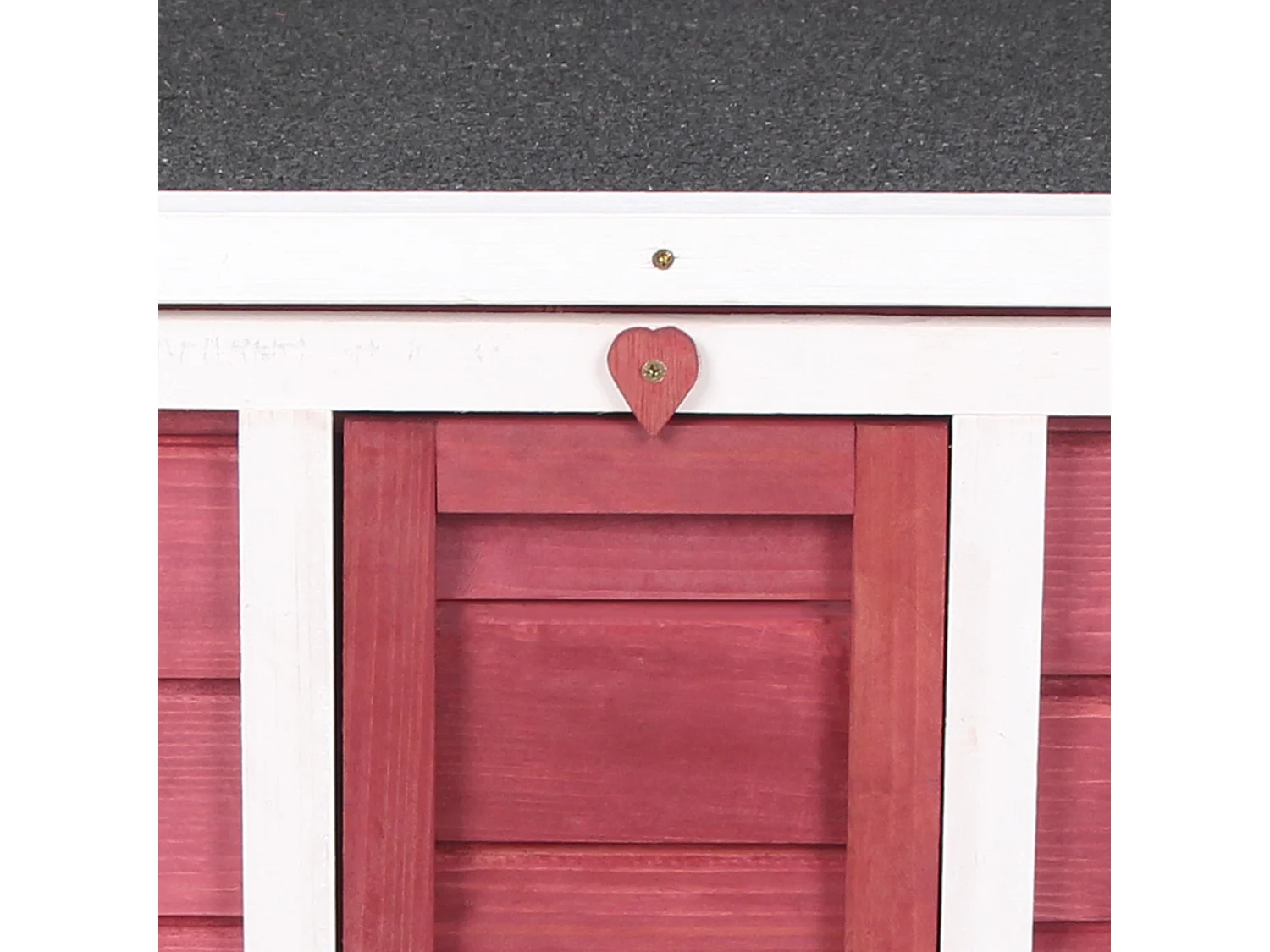 Gabbia per conigli con rampa antiscivolo in legno di abete rosso