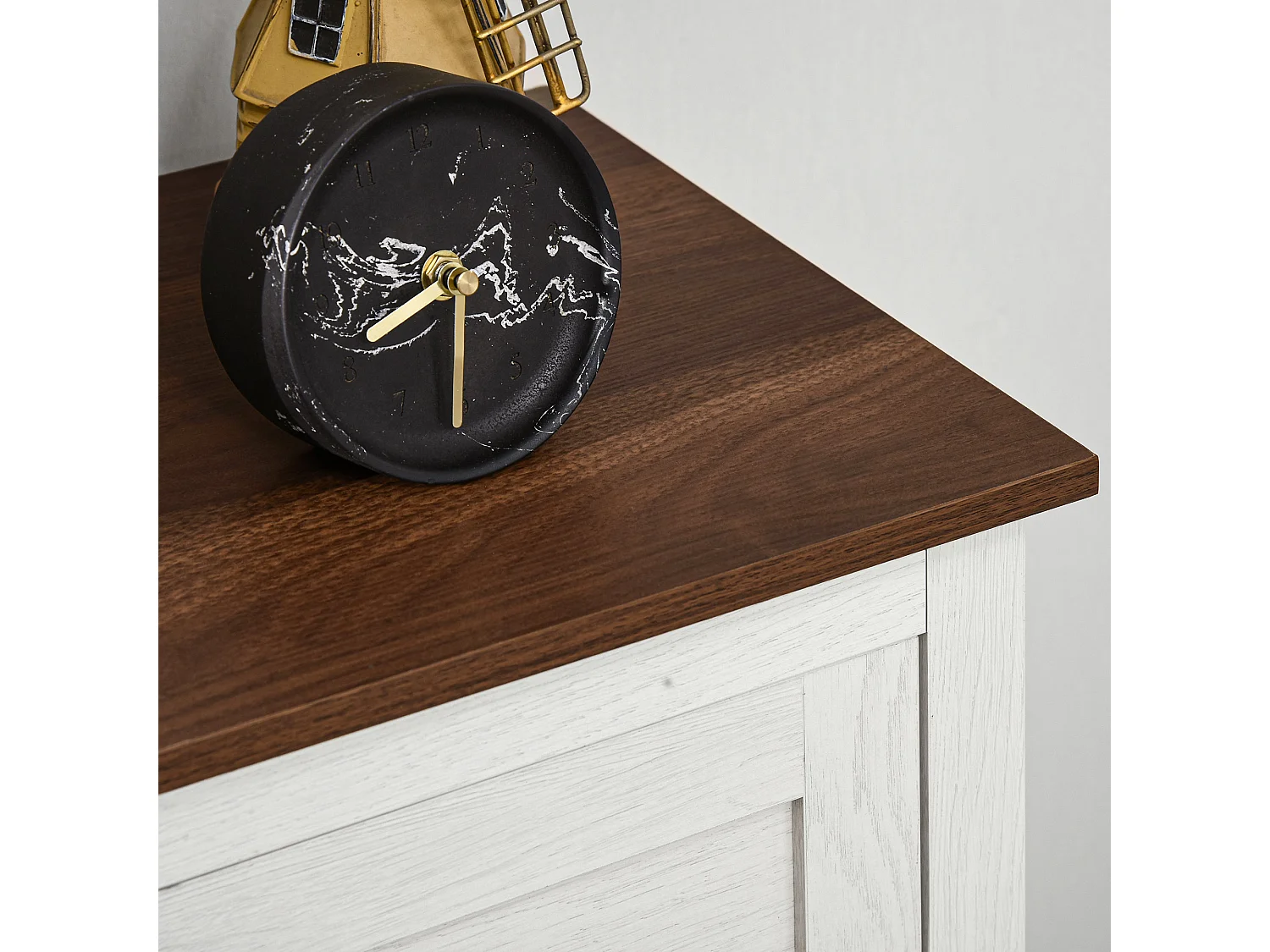 Credenza bassa da cucina stile country con armadietto e cassetto