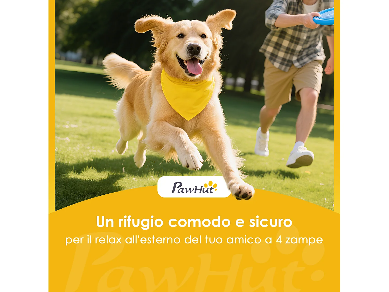 Passeggino per cani pieghevole con ruote girevoli caffè