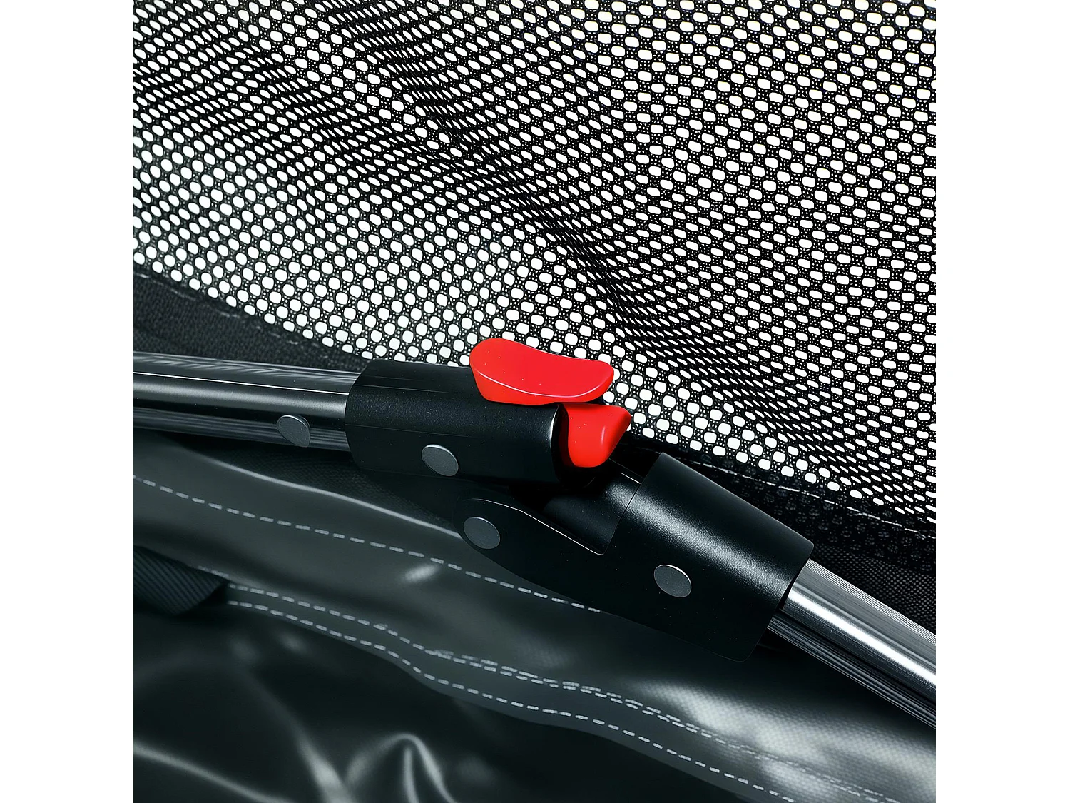 Trasportino morbido per cani pieghevole con cuscino in oxford verde