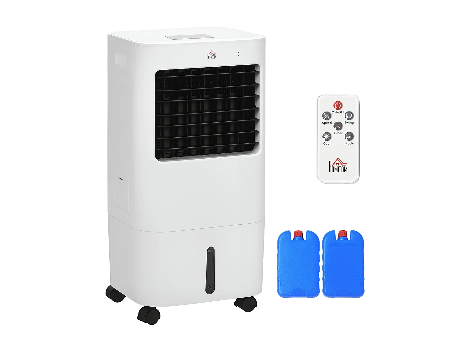 Raffrescatore Evaporativo 3 in 1 con Telecomando e Timer Bianco