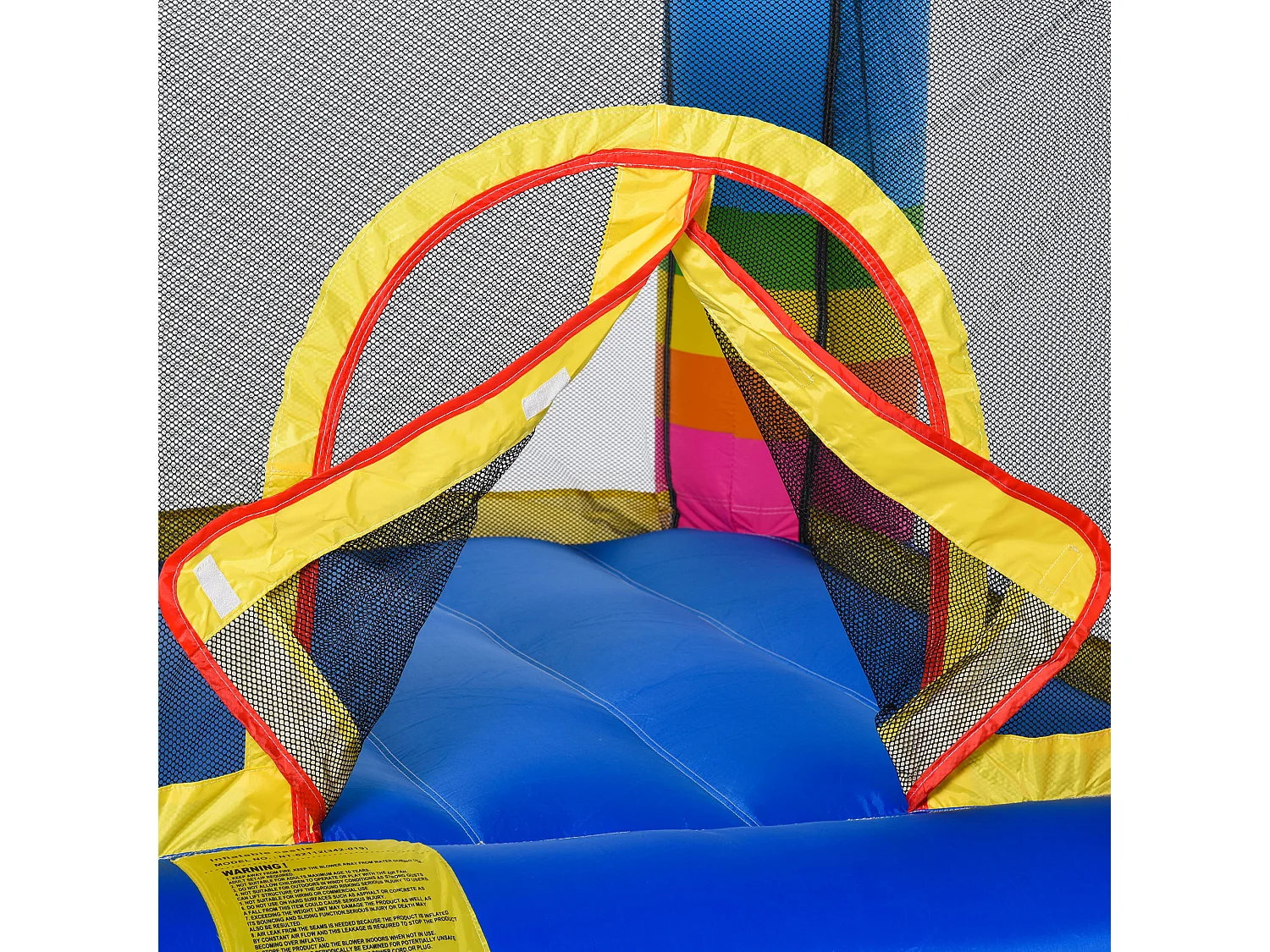 Gioco gonfiabile per bambini con trampolino e piscina pompa inclusa