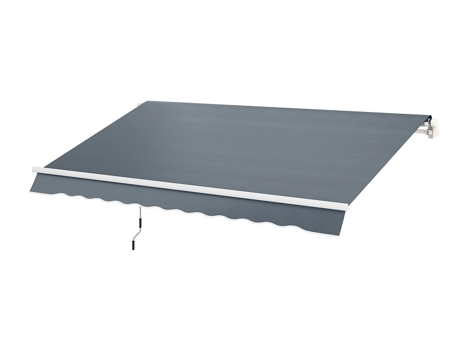 Telo di ricambio per tenda a bracci in poliestere da 3x2.5 m grigio