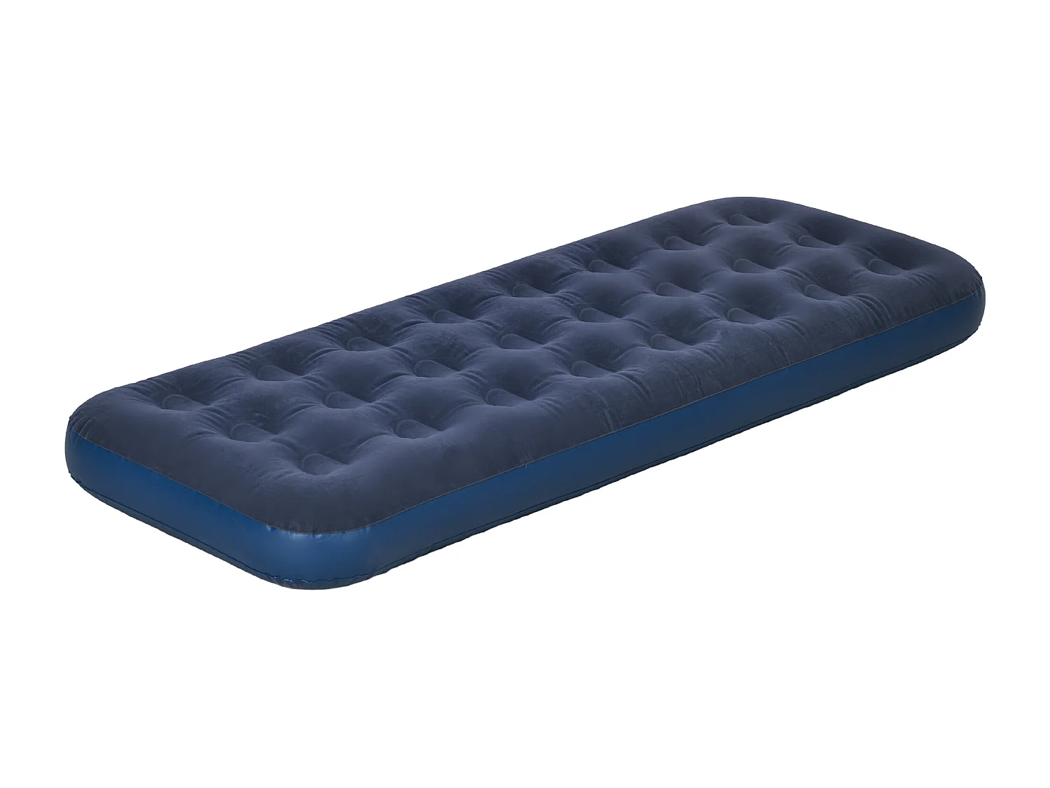 Materasso gonfiabile singolo con pompa manuale 73x191x22cm blu