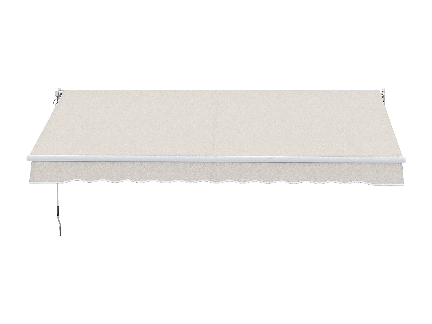 Tenda da sole 3x2 m regolabile in alluminio e poliestere