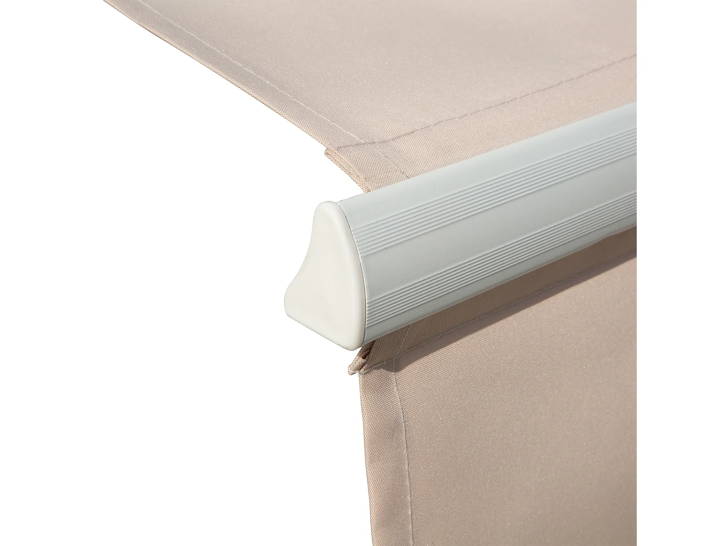 Tenda da sole avvolgibile con manovella 295x200cm beige