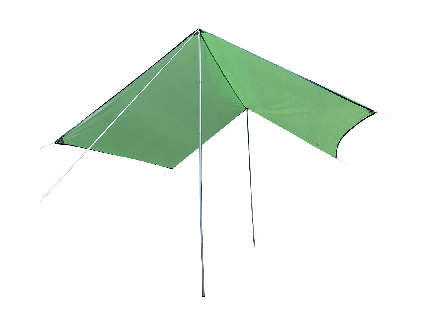 Tenda da sole portatile 3x3m tendalino impermeabile con borsa verde
