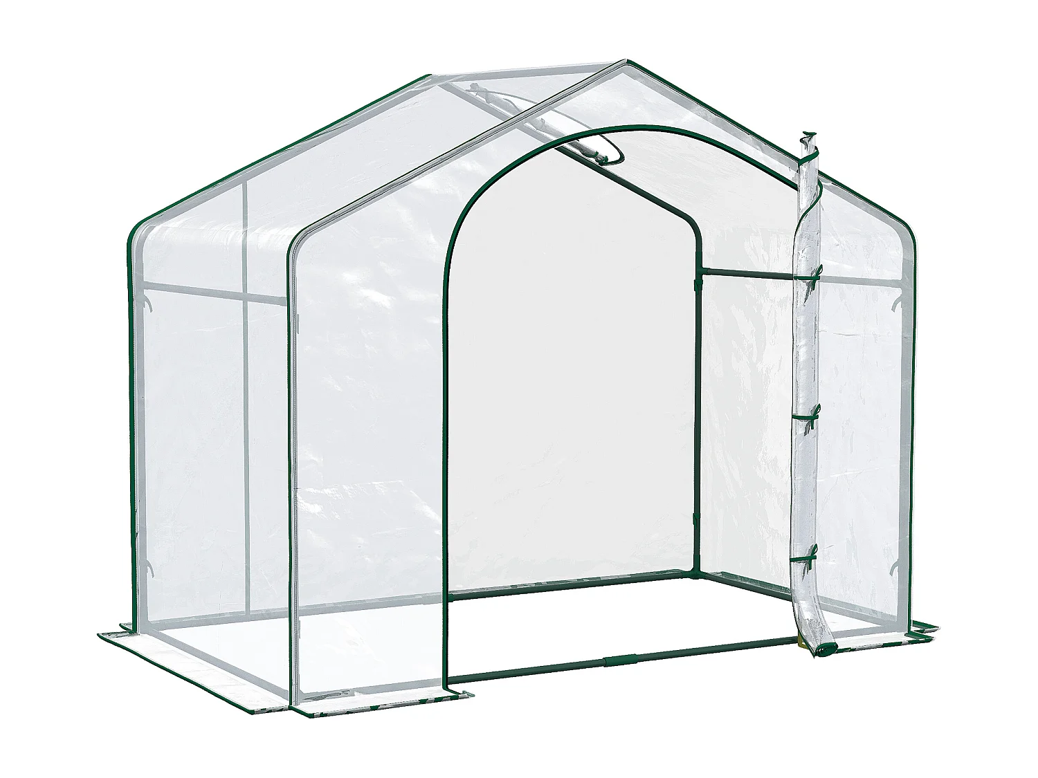 Serra da esterno con ingresso a zip e presa d'aria 180x100x152 cm