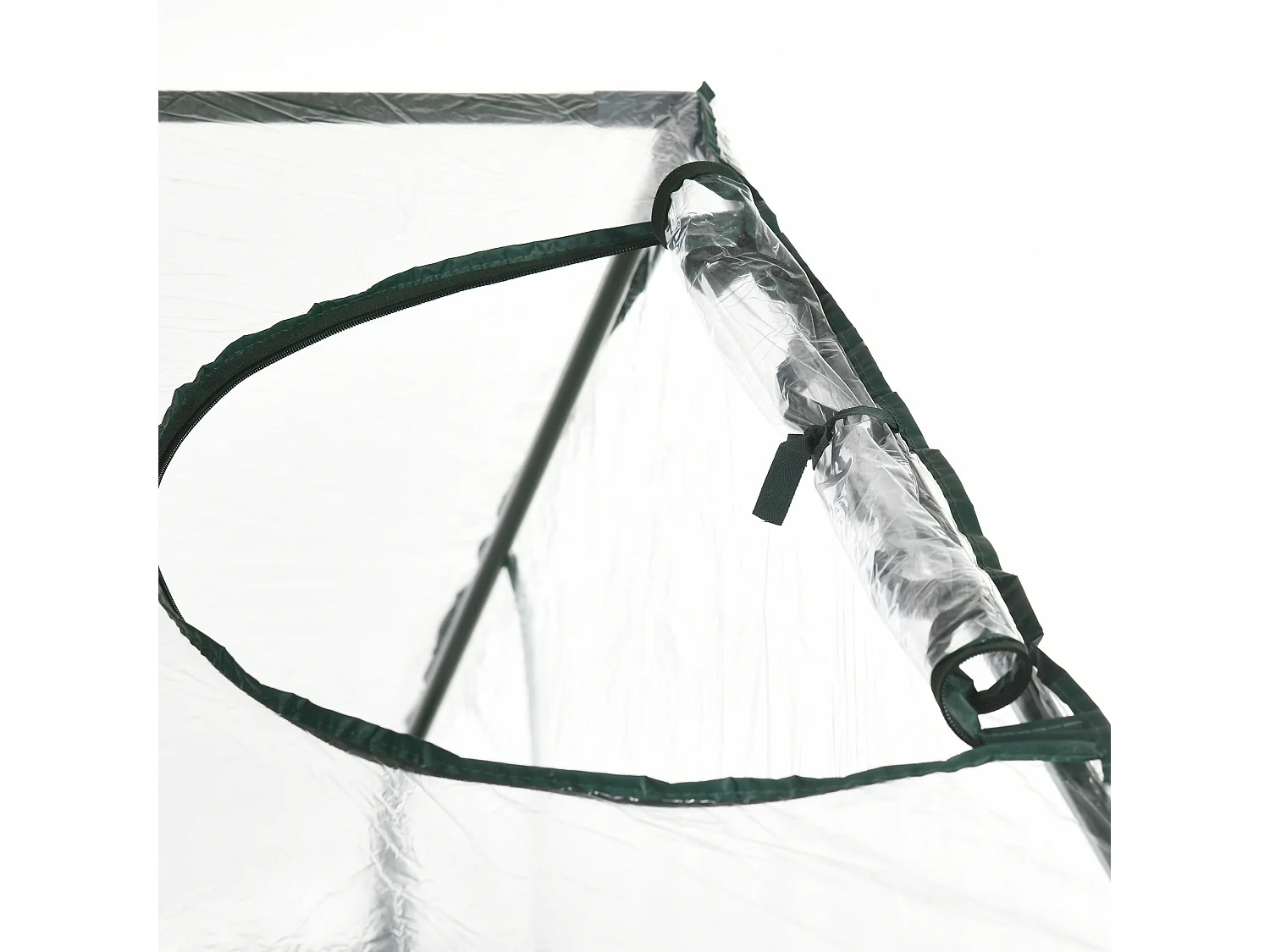 Serra da esterno con ingresso a zip e presa d'aria 180x100x152 cm