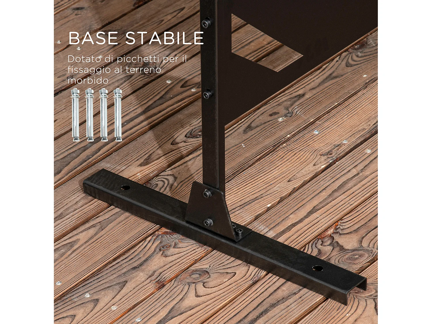 Separé a 3 ante verticali con motivo a foglia di banana nero