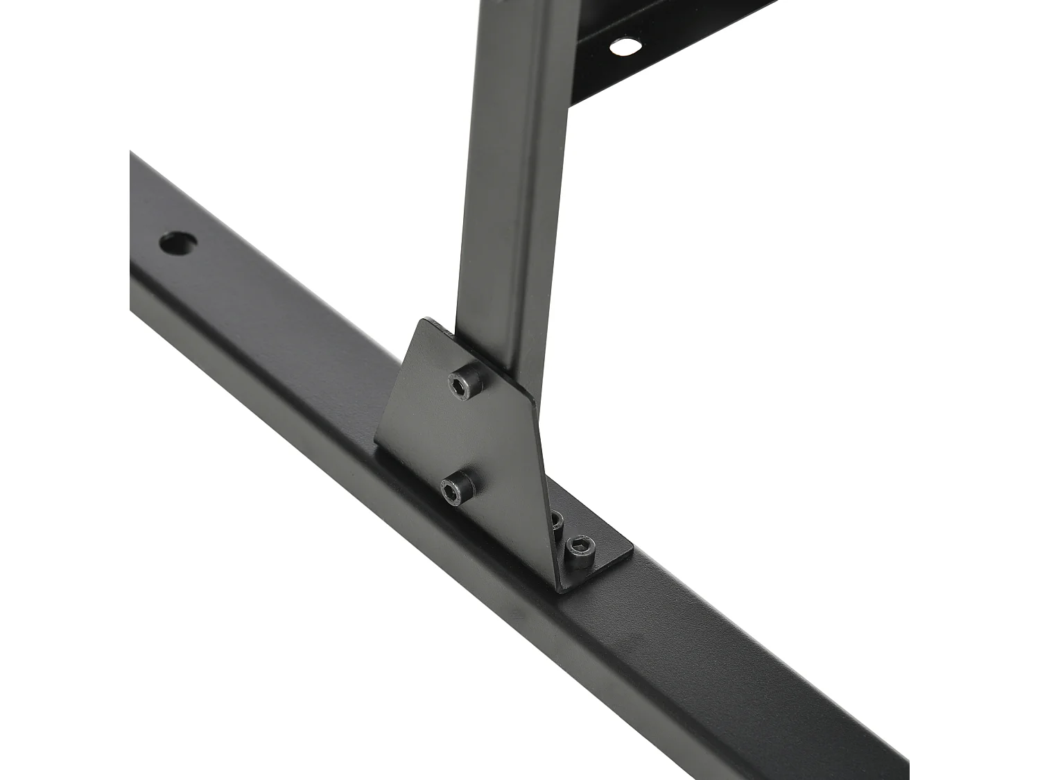 Paravento da esterno con motivi a salice e 2 piedini in acciaio nero