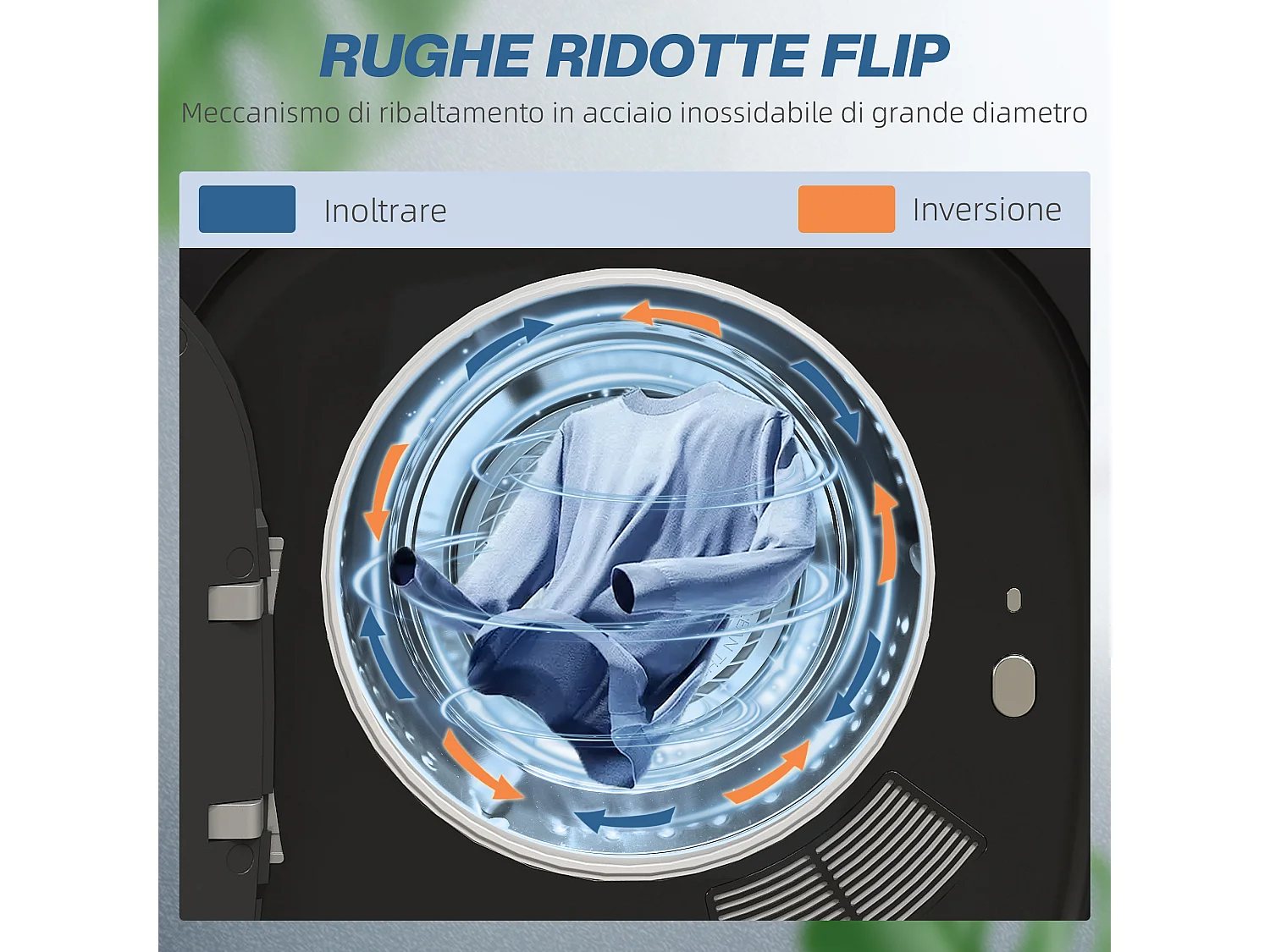 Asciugatrice carico 4 kg con timer e programma smart nero