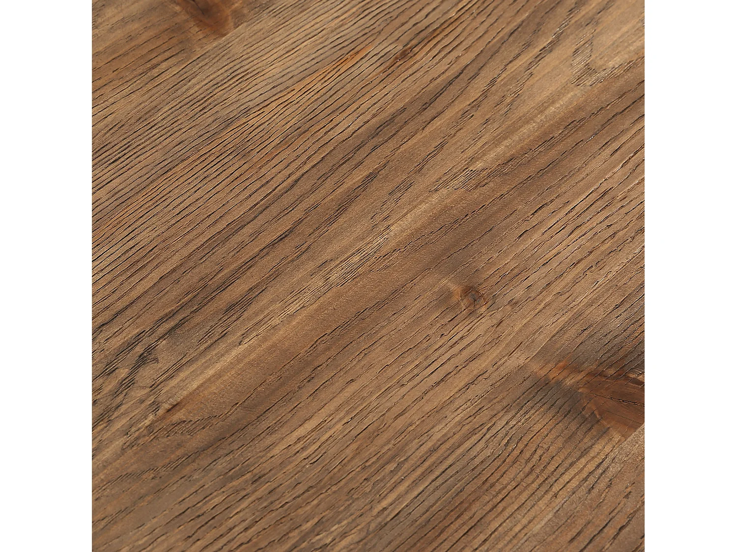 Table basse rectangulaire en bois massif, style moderne du milieu du siècle, 100 cm