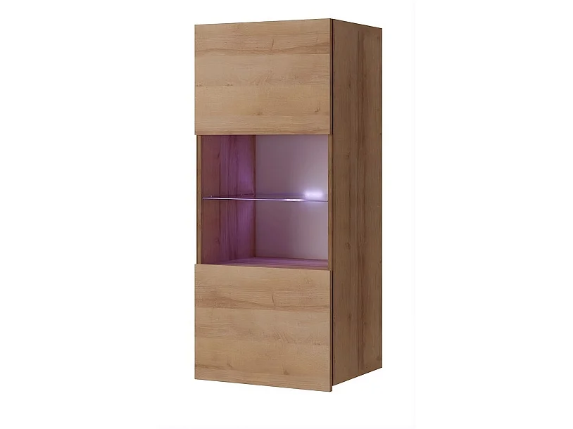 Hängevitrine Montreal 45 cm - Eiche Gold