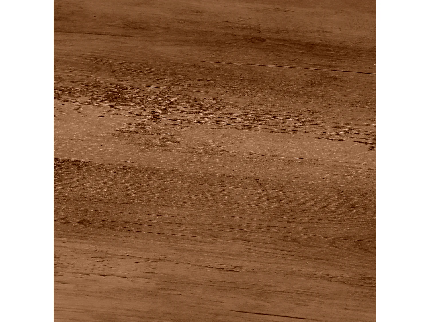 Tables basses rondes de style campagnard, 80 cm, avec piètement cylindrique cannelé.