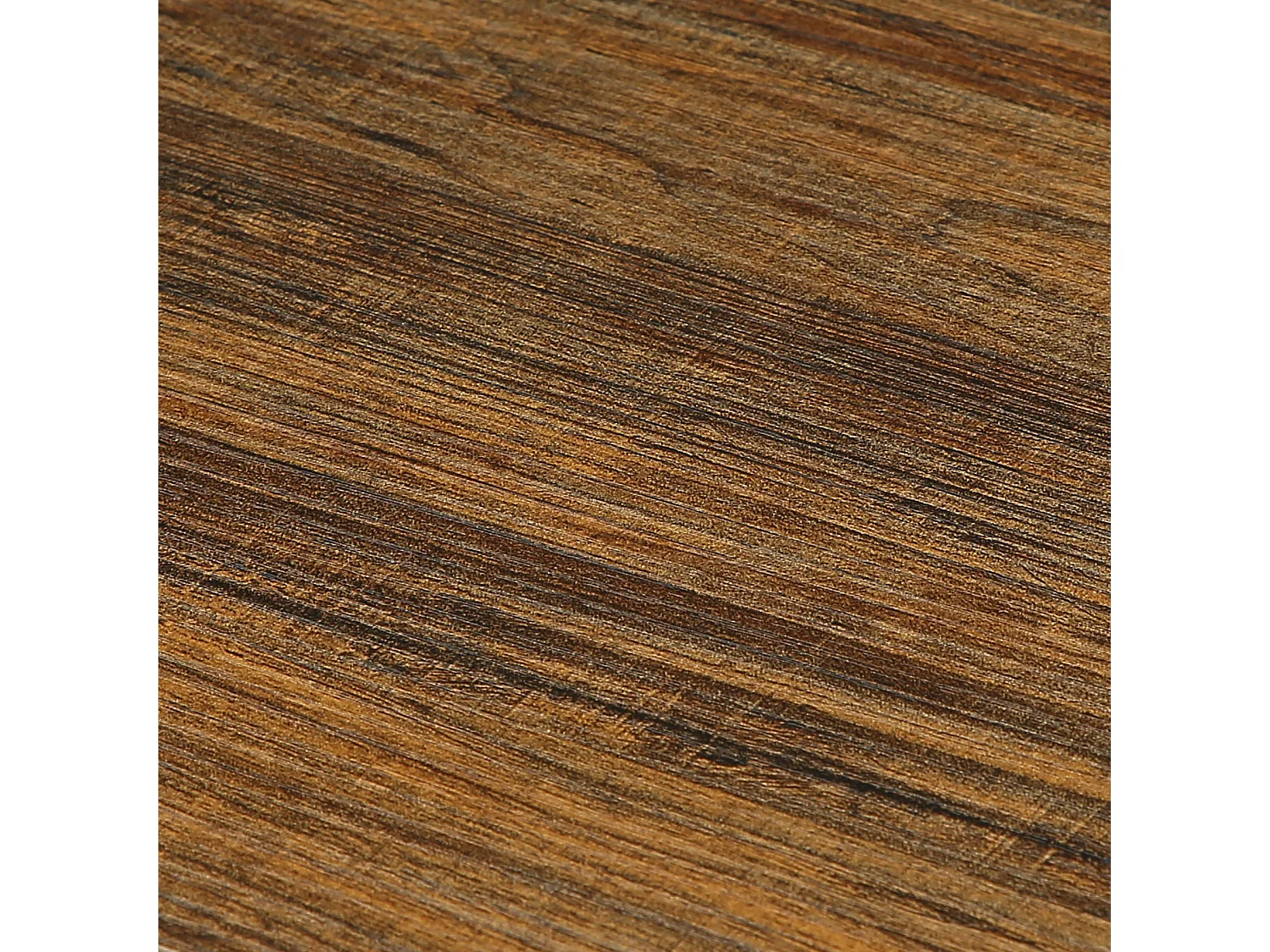 Mesa de Console com Armazenamento, Mesa de Entrada Rural de 3 Andares com Base em Forma de U, 160cm